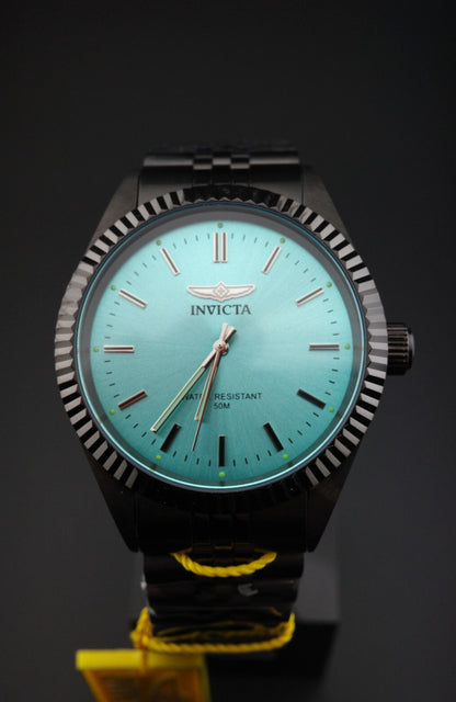Invicta Specialty Serrate 79020 Men’s Watch 40mm Black | Blue Brand New & Boxed
