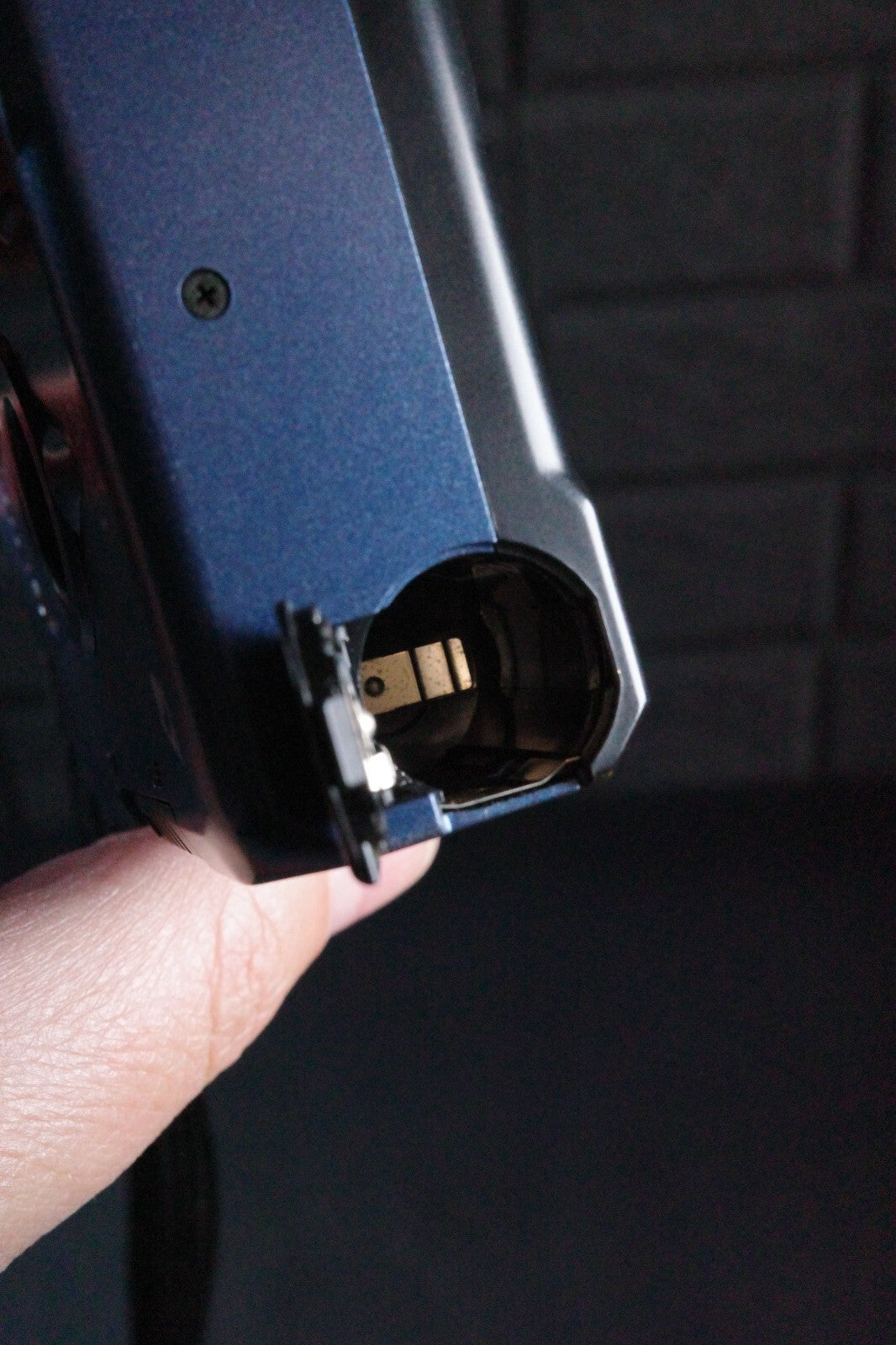 Canon IXUS AF Vintage 1990's Blue Compact APS Film Camera + Case Tested Working