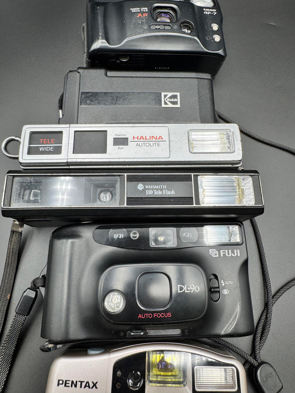 6 Vintage Film Camera Bulk Untested Job Lot - For Spares, Repair or Display