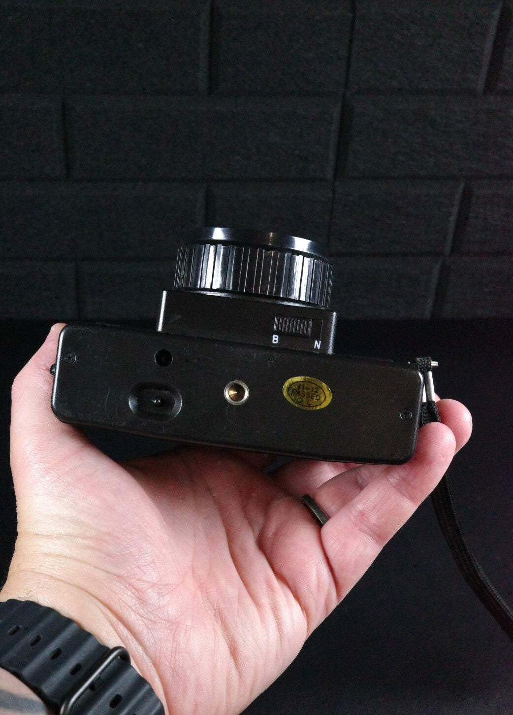 Classic Holga 135BC LOMO 35mm Film Camera - Black - Film Tested & Working