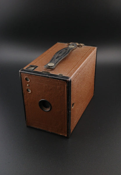 Kodak No.2 Brownie Model F Vintage 1930's 120 Film Box Camera - Tested & Working