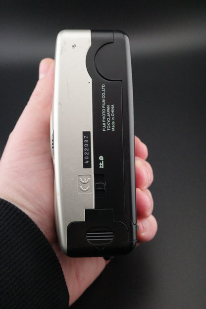 Fujifilm Auto20 Big Viewfinder Vintage 1990's 35mm Film Camera Tested & Working