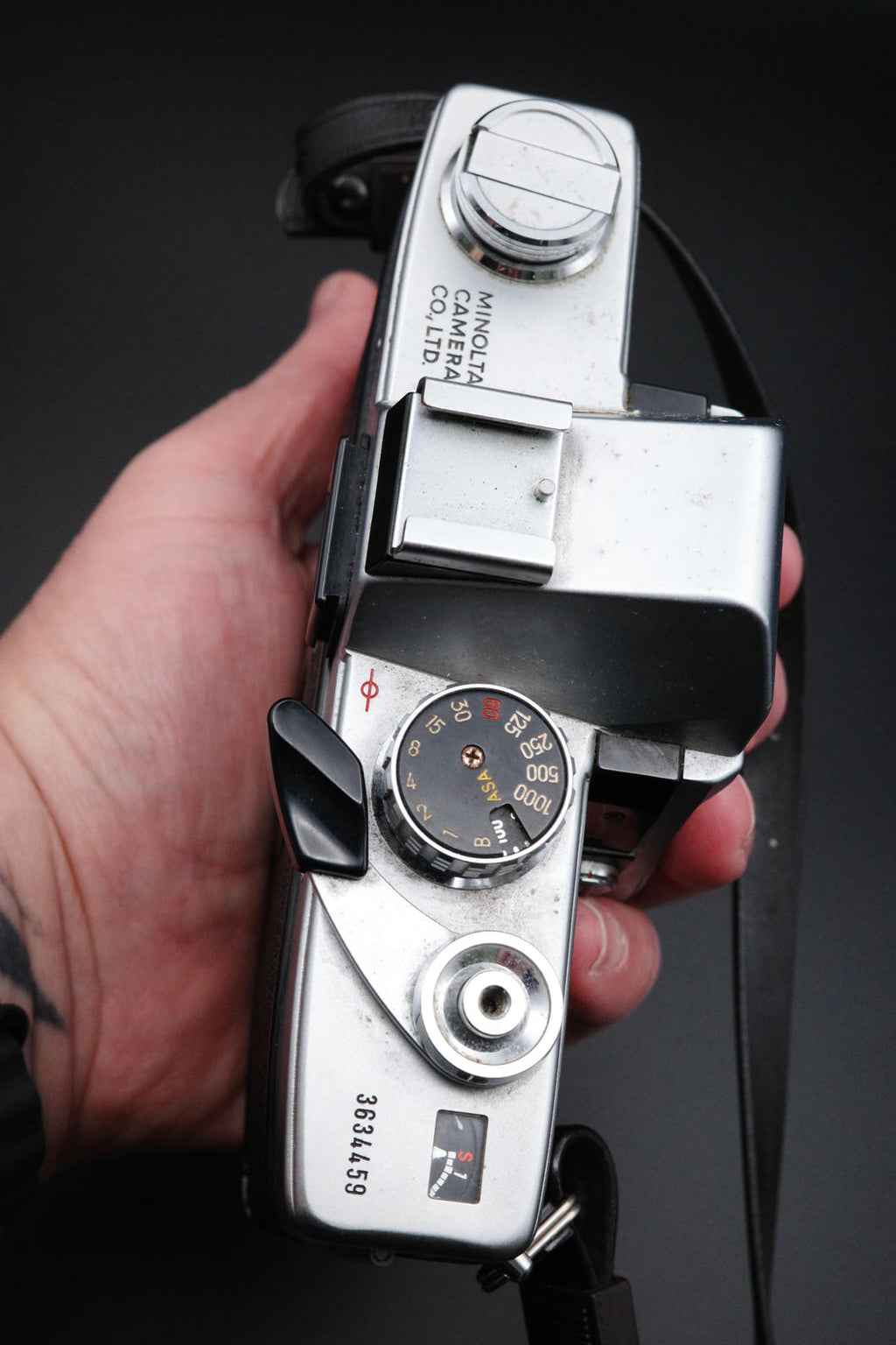 Minolta SRT101 35mm MF Film SLR Camera Body Only - Spares or Repair