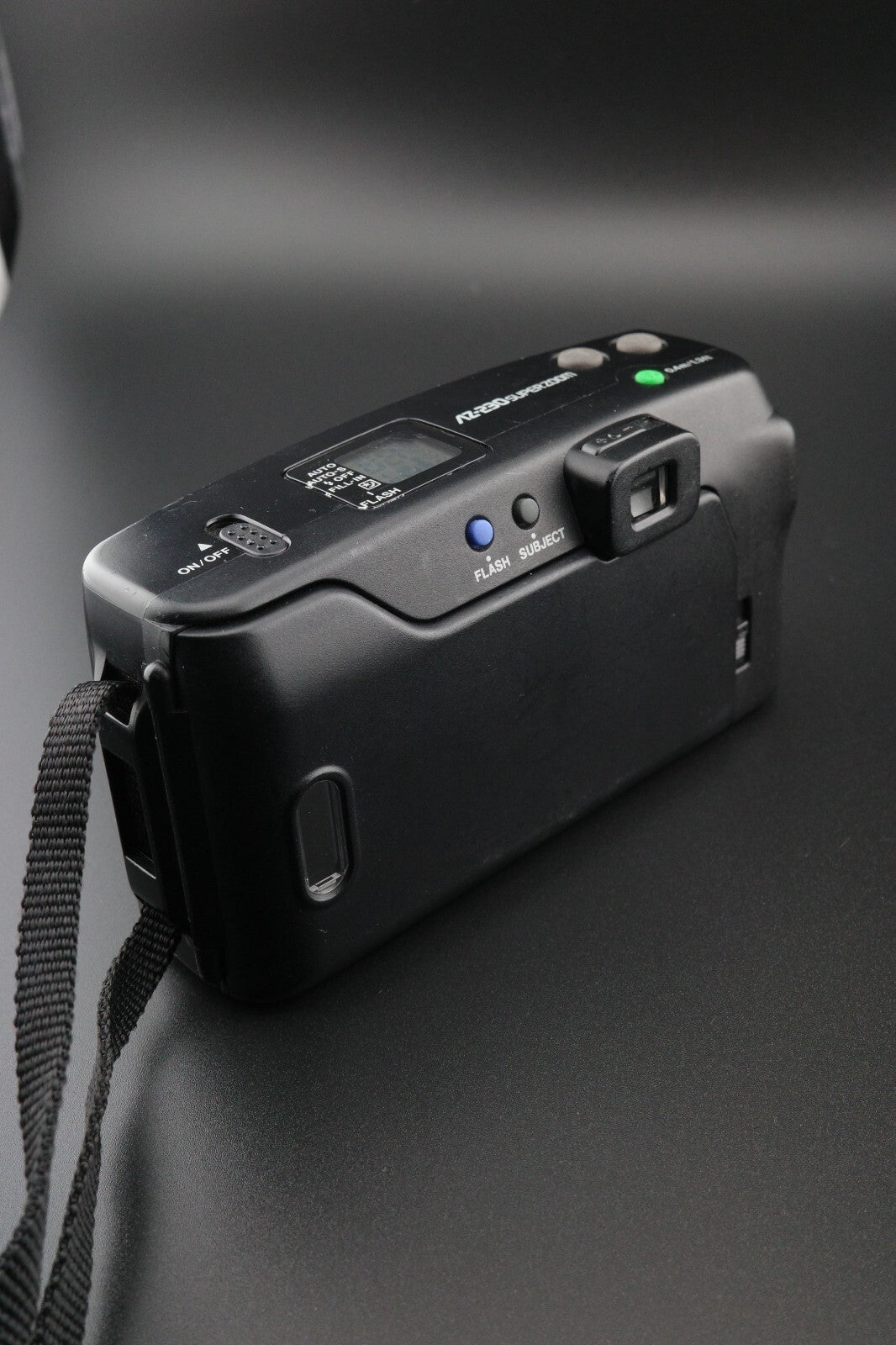 Olympus AZ-230 Superzoom 35mm Film Camera 38-90mm Autofocus - Tested & Working