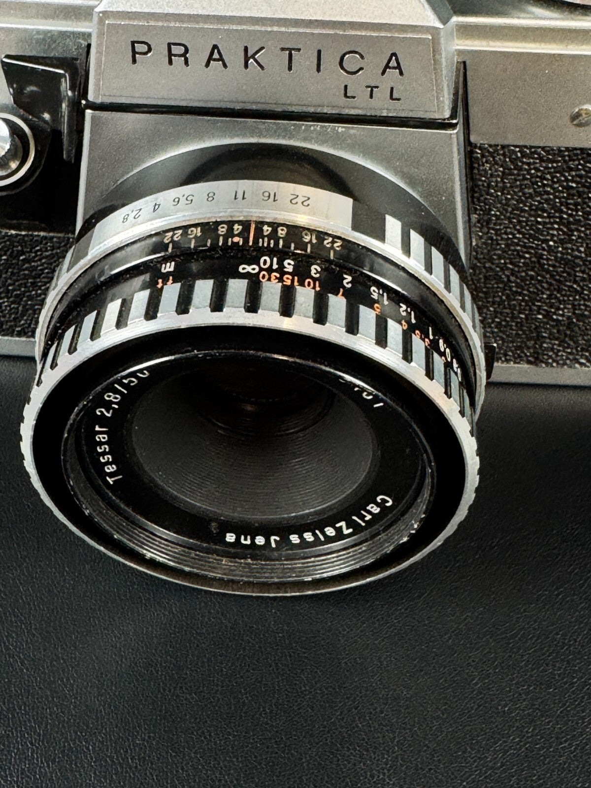 Praktica LTL 35mm Film SLR Camera + Zeiss Jena Tessar 2.8 50mm - Winds & Fires