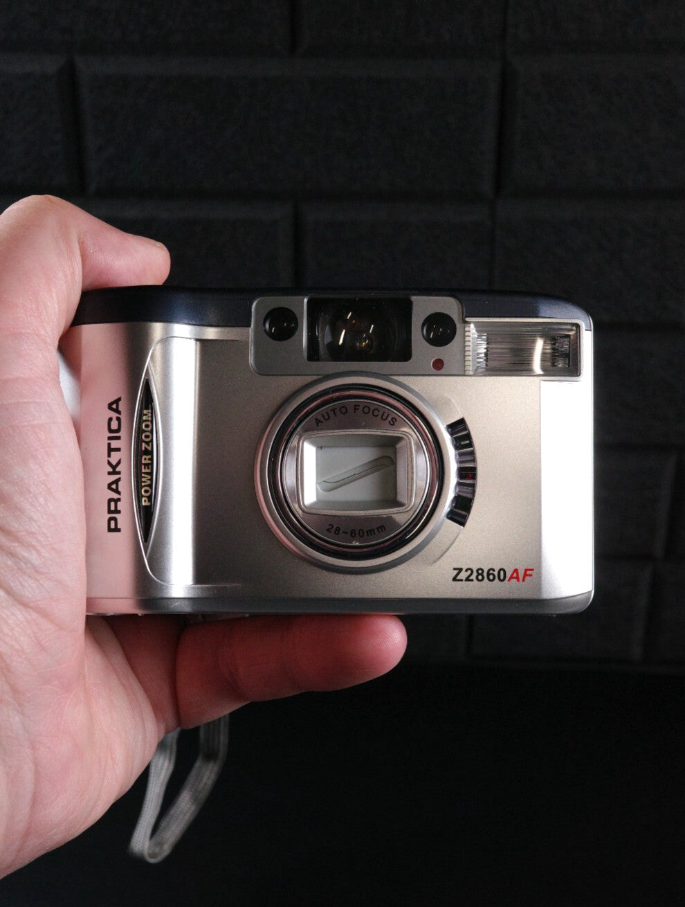 Praktica Power Zoom Z2860 AF 35mm Point & Shoot Film Camera with Case - Working