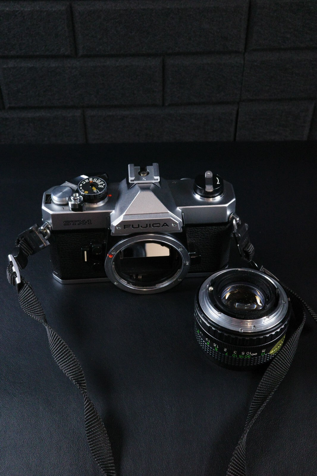 Working Fujica STX-1 Vintage 1980's 35mm SLR Film Camera - X-Fujinon 50mm f/1.9