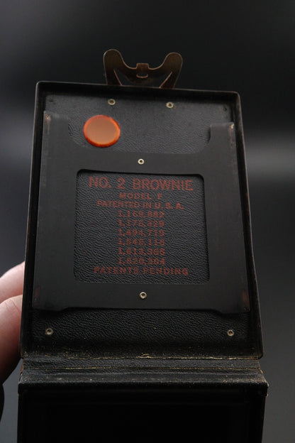 Kodak No.2 Brownie Model F Vintage 1930's 120 Film Box Camera - Tested & Working