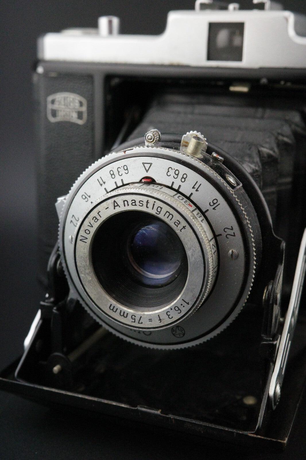Zeiss Ikon Nettar 517/16 Vintage 1950's Folding 120 Film Camera Tested & Working