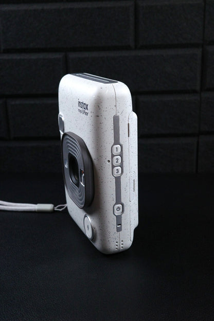 Fujifilm Instax Mini LiPlay Digital Instant Print Camera - White - Near Mint