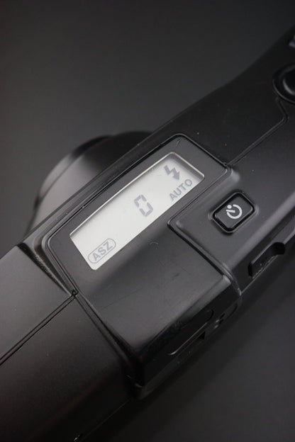 Minolta Riva Zoom 90c Vintage 35mm Point & Shoot Auto Focus Camera - Working