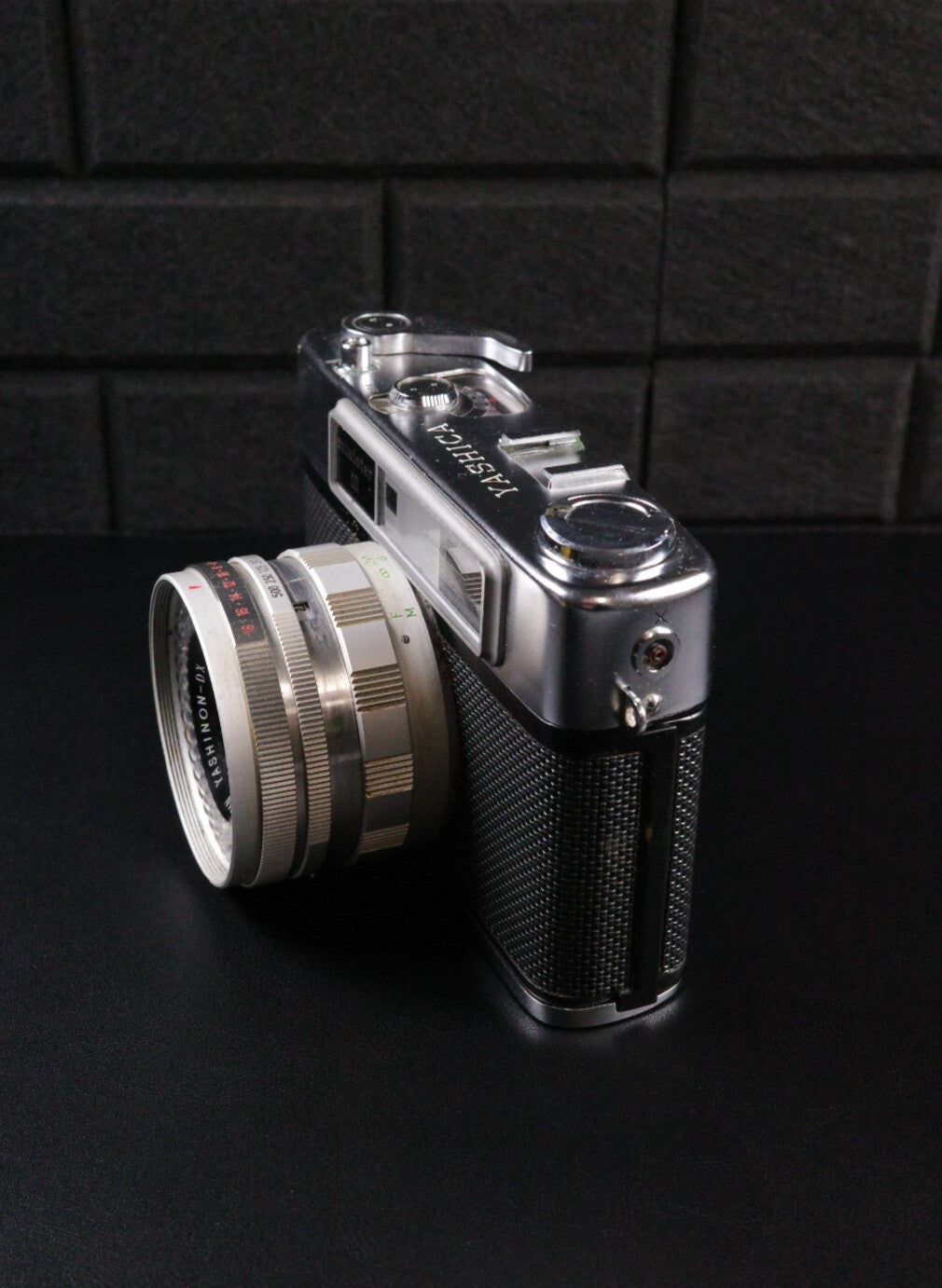 Yashica Minister III Vintage 1960's 35mm Rangefinder Camera & Case - Working