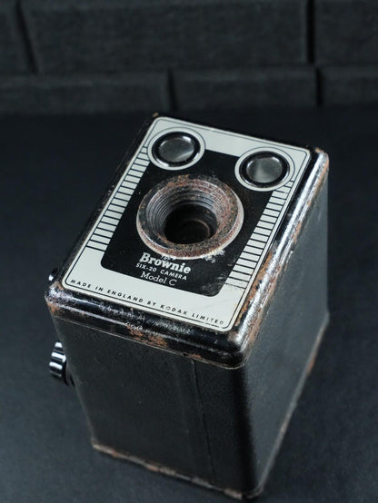 Kodak Brownie Six-20 Model C Vintage 1950's 620 Film Camera - Tested & Working