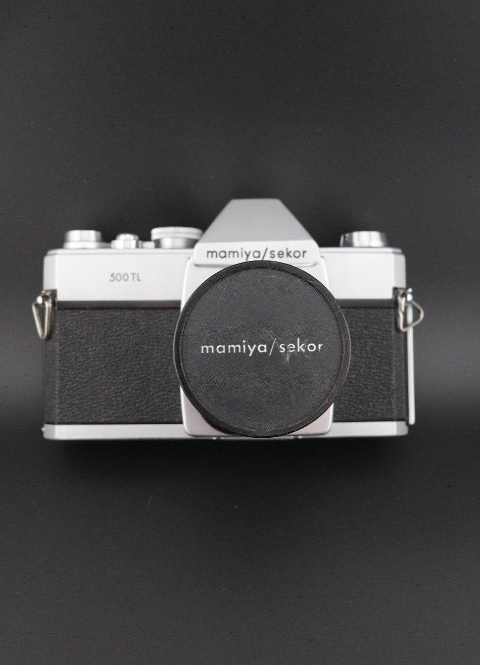Mamiya/Sekor 500TL 35mm Film Camera +  50mm f/2 Lens Winds, Fires, Faulty Meter