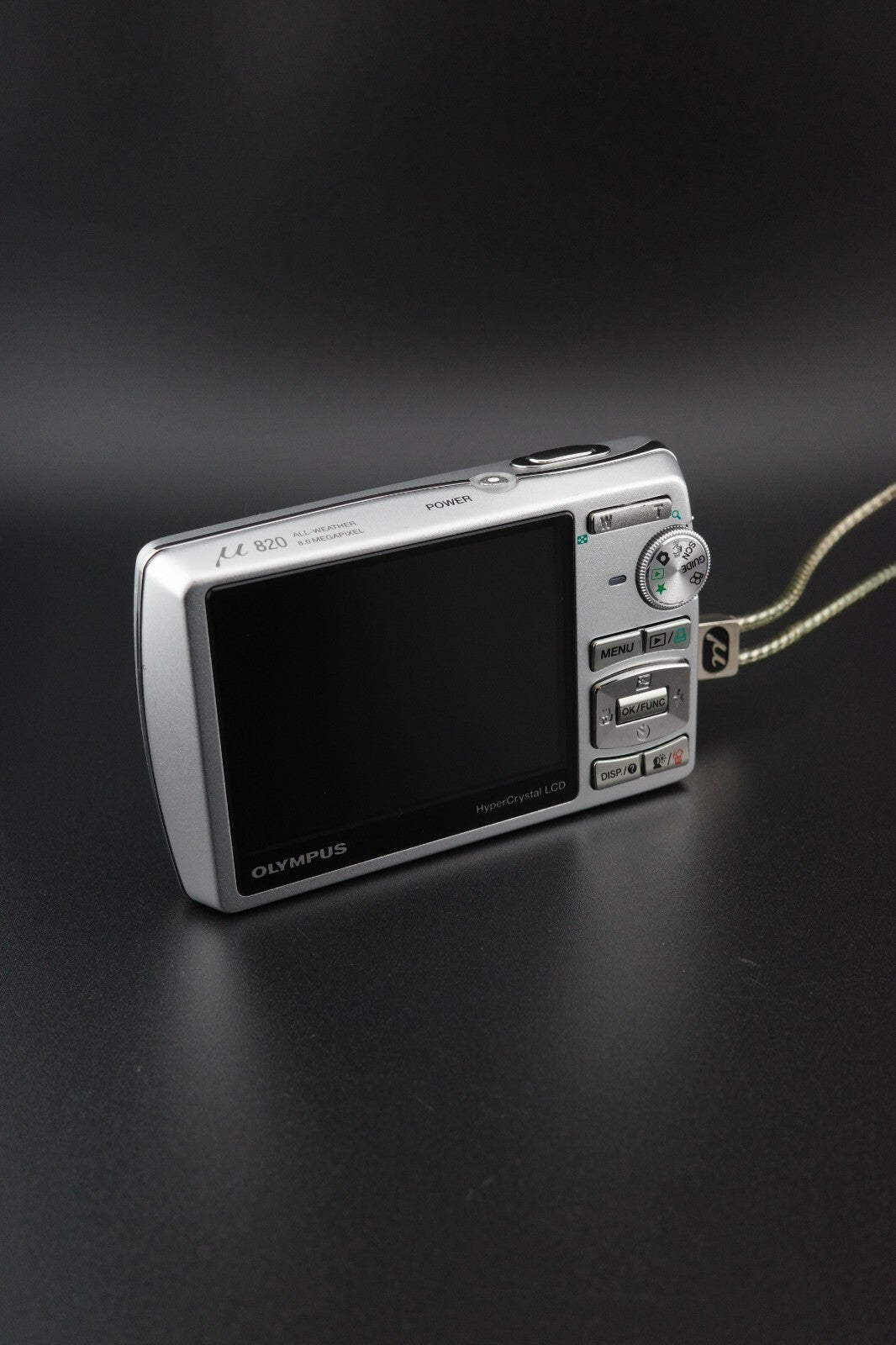 Olympus Mju 820 8MP CCD Digital Camera + New Battery and Case Tested & Working