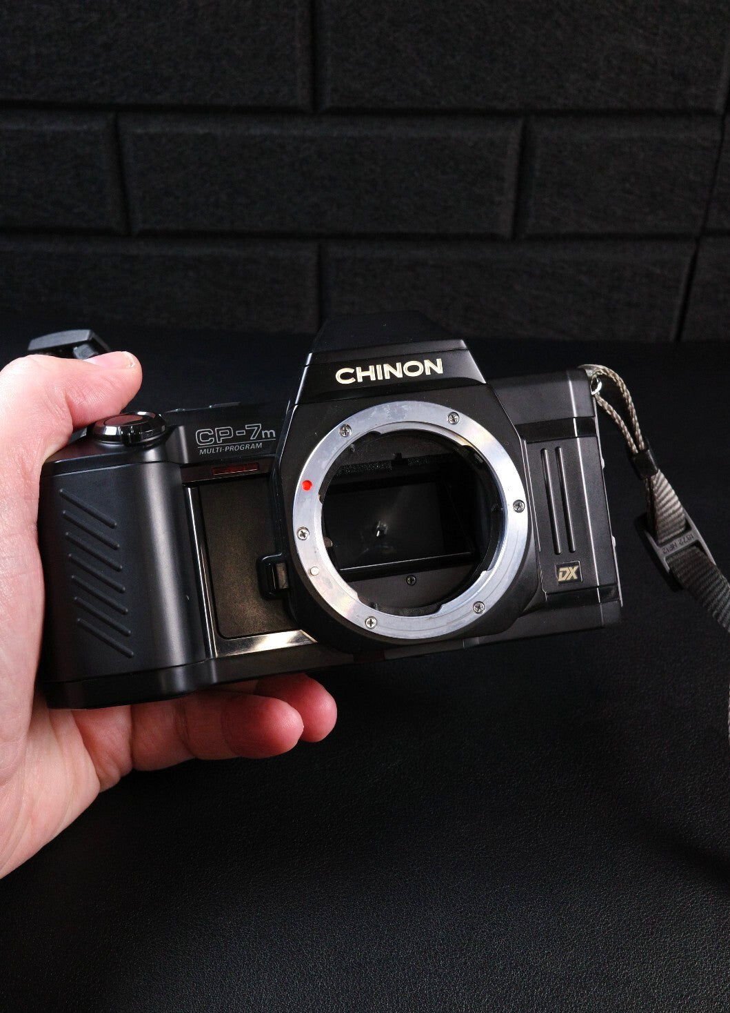 Vintage Chinon CP-7m 35mm Film SLR Camera + 35-70mm Lens - Faulty (Read Details)