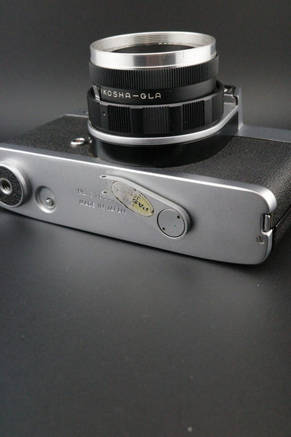 Kowa H 35mm SLR Camera 48mm f2.8 Case Faulty Spares Repair Vintage 1963