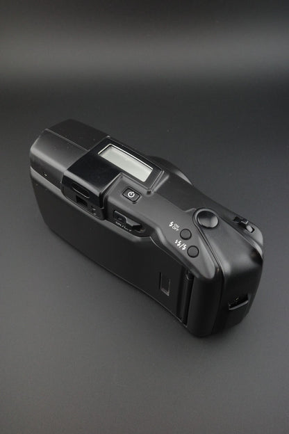 Minolta Riva Zoom 90c Vintage 35mm Point & Shoot Auto Focus Camera - Working