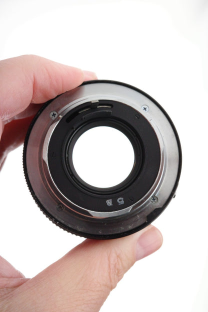 Konica Hexanon AR 50mm f1.7 Prime AR Mount Lens Vintage 1970's Japan - Clean