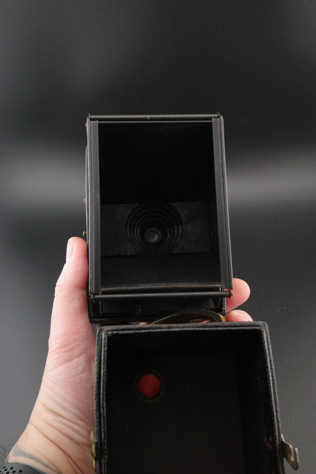 Vintage Kodak Six-20 Popular Brownie 620 Film Box Camera + Box Tested & Working