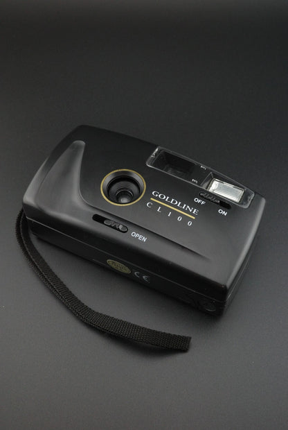 Vintage Goldline CL100 35mm Film Camera Point & Shoot - Boxed, Tested & Working