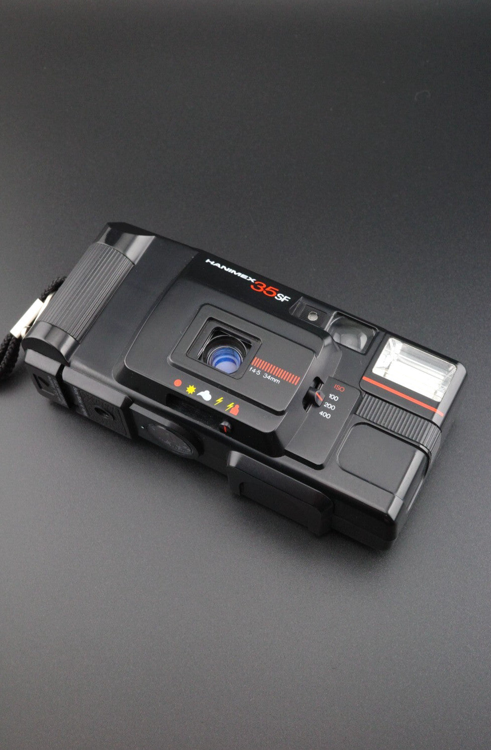 Hanimex 35 SF Vintage 1980's 35mm Film Point and Shoot Camera - Tested & Working
