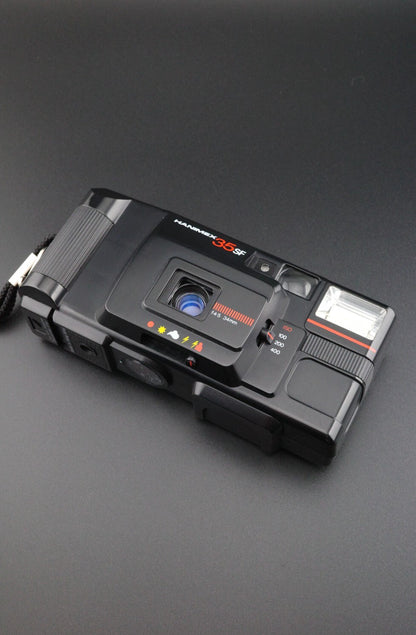 Hanimex 35 SF Vintage 1980's 35mm Film Point and Shoot Camera - Tested & Working