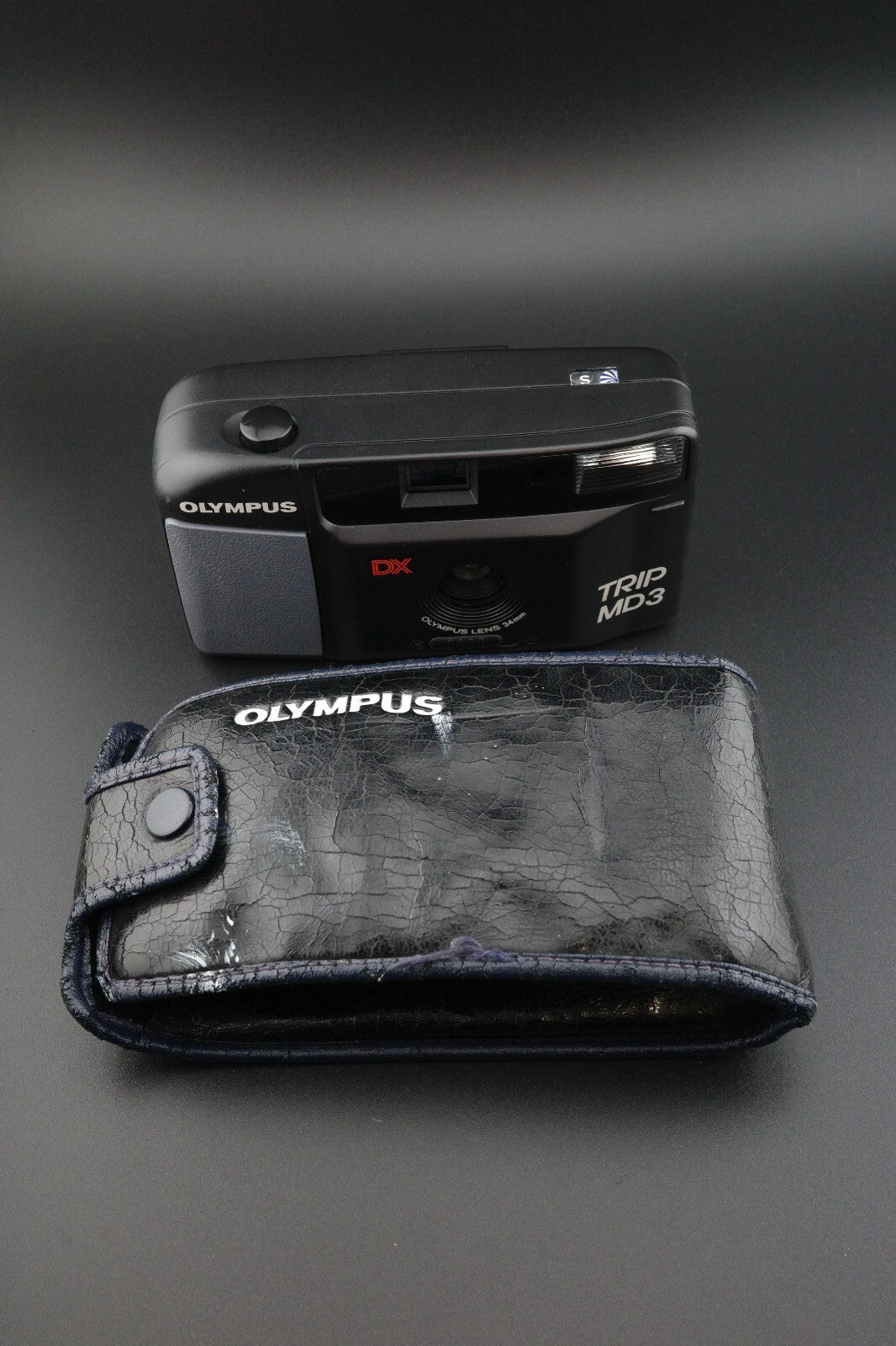 Olympus Trip MD3 35mm Film Camera Vintage Point & Shoot - Tested and Working