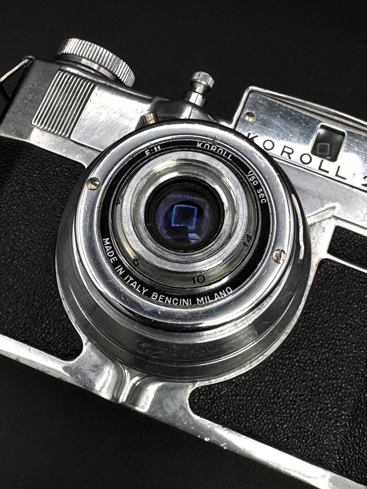 Bencini Koroll 24 Vintage 1950s Italian 120 Film Camera - Display Only or Spares