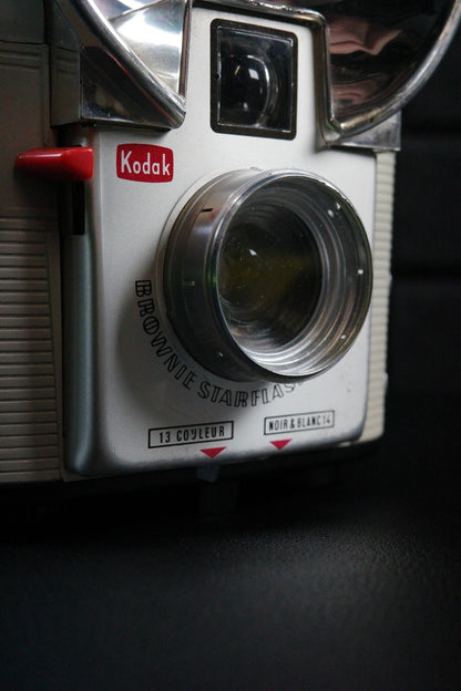 Kodak Brownie Starflash Vintage 1950's 127 Film Camera - Tested & Working