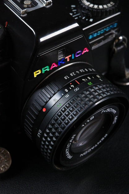 Praktica BCA SLR 35mm Camera Bundle - 2 Lenses, Flash, Case & More - Working