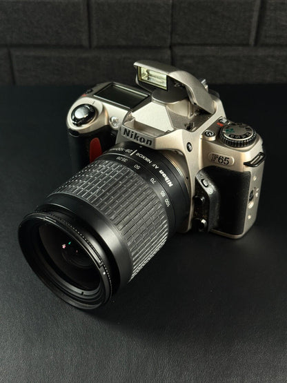 Nikon F65 Vintage 35mm Film Camera + AF Nikkor 28–100mm Lens - Tested & Working