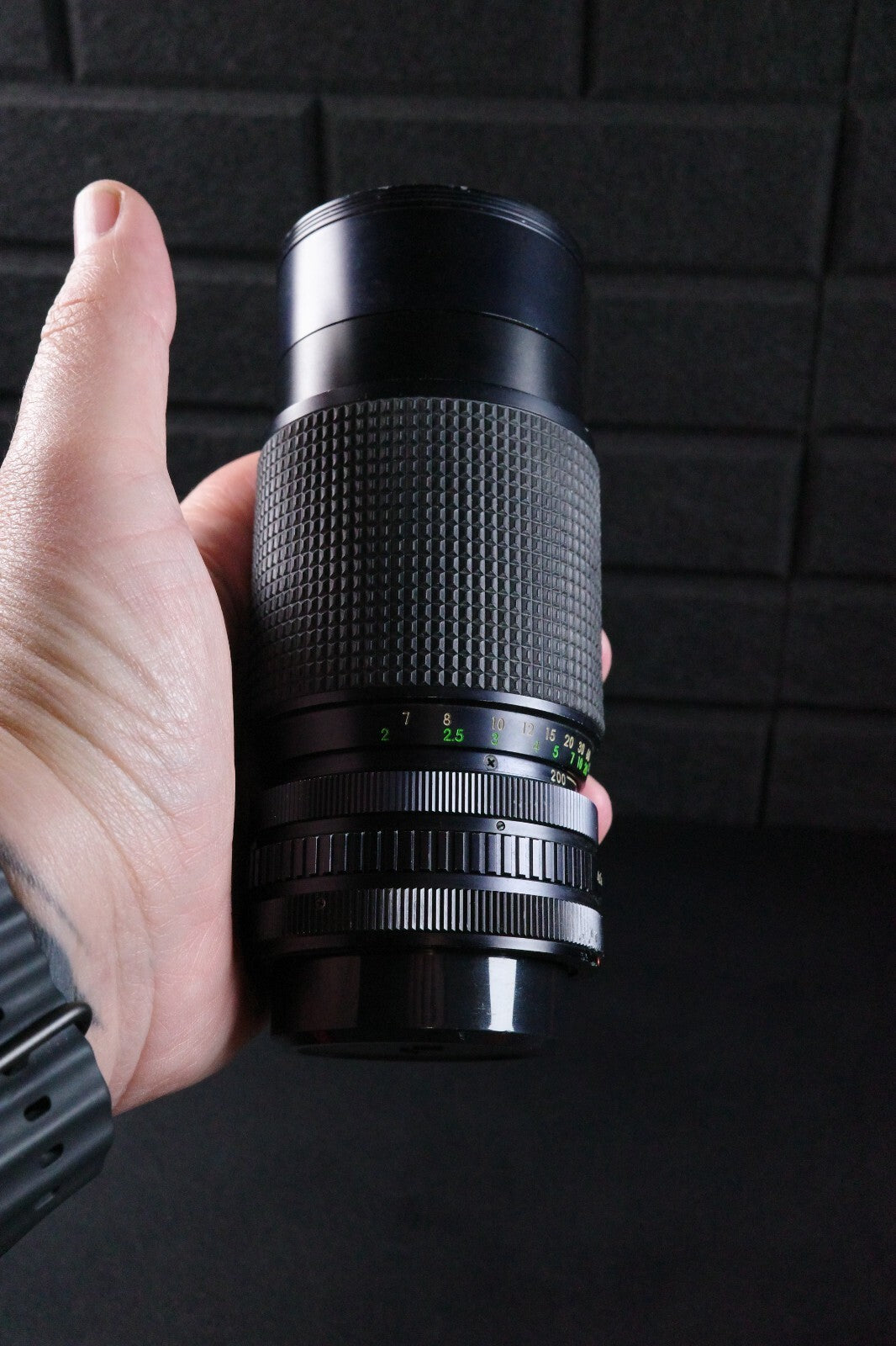 Super-Paragon 80-200mm f/4.5 Macro Zoom Lens - Canon FD Mount - Heavy Fungus