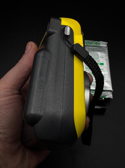 Fujifilm Instax Mini 70 Yellow Instant Film Camera + Film & Batteries - Working