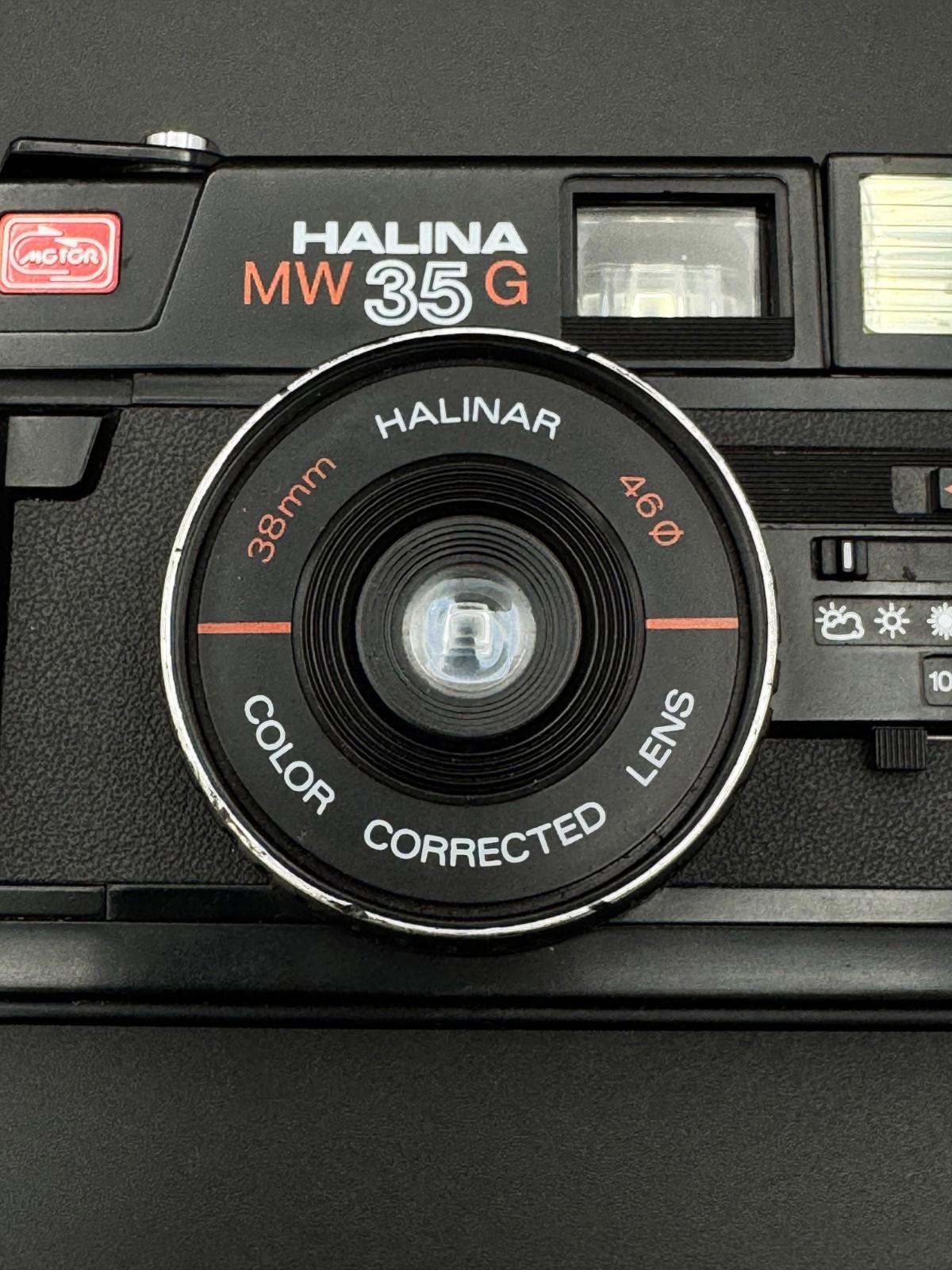 Halina MW 35AF 35mm Compact Film Camera With 38mm f3.8 Lens - Flash Not Working
