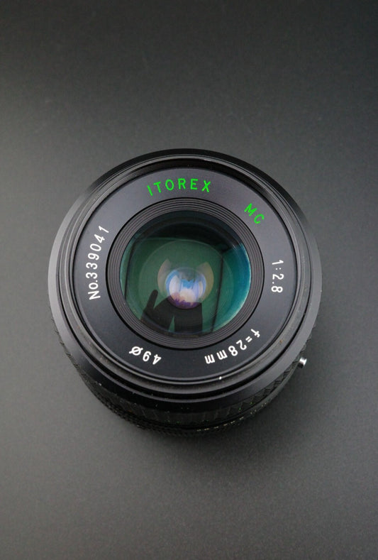 Itorex MC Vintage 28mm f2.8 Wide Angle Lens - Canon FD Mount - Clean & Working