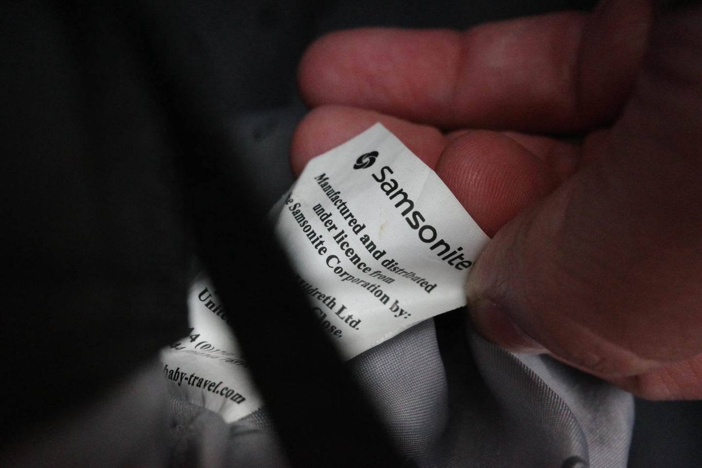 Rare Samsonite Lightweight Canvas Rucksack / Shoulder Bag