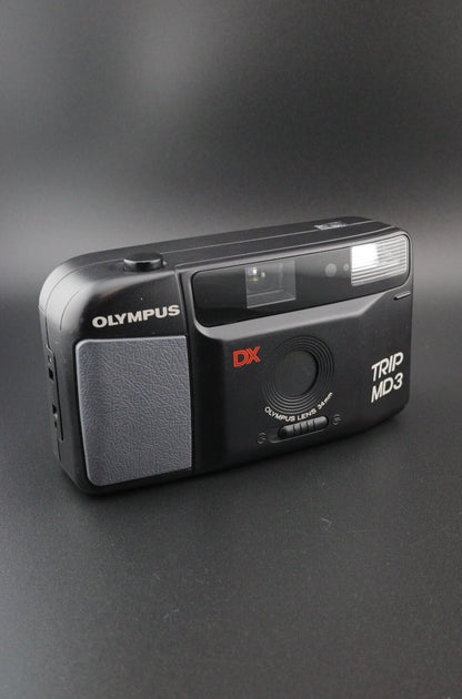 Olympus Trip MD3 35mm Film Camera Vintage Point & Shoot - Tested and Working