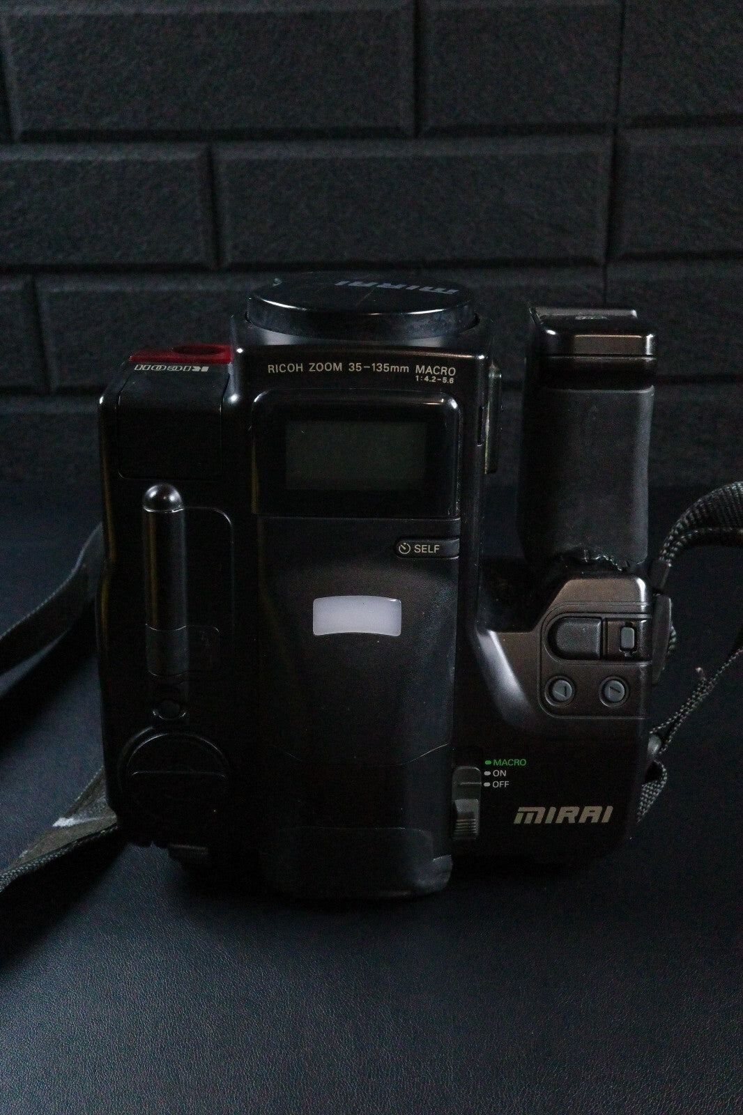 Ricoh Mirai Zoom 3 Vintage 1990's 35mm Film Bridge Camera 35-135mm - Working