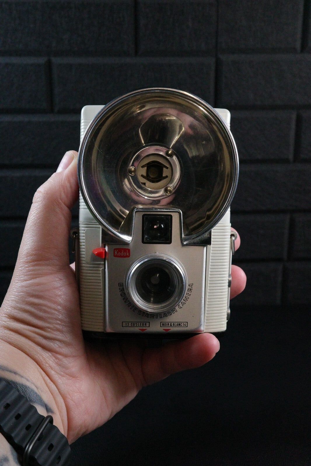 Kodak Brownie Starflash Vintage 1950's 127 Film Camera - Tested & Working