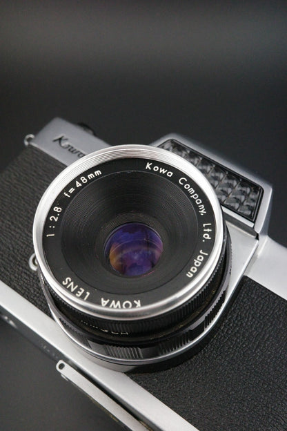 Kowa H 35mm SLR Camera 48mm f2.8 Case Faulty Spares Repair Vintage 1963