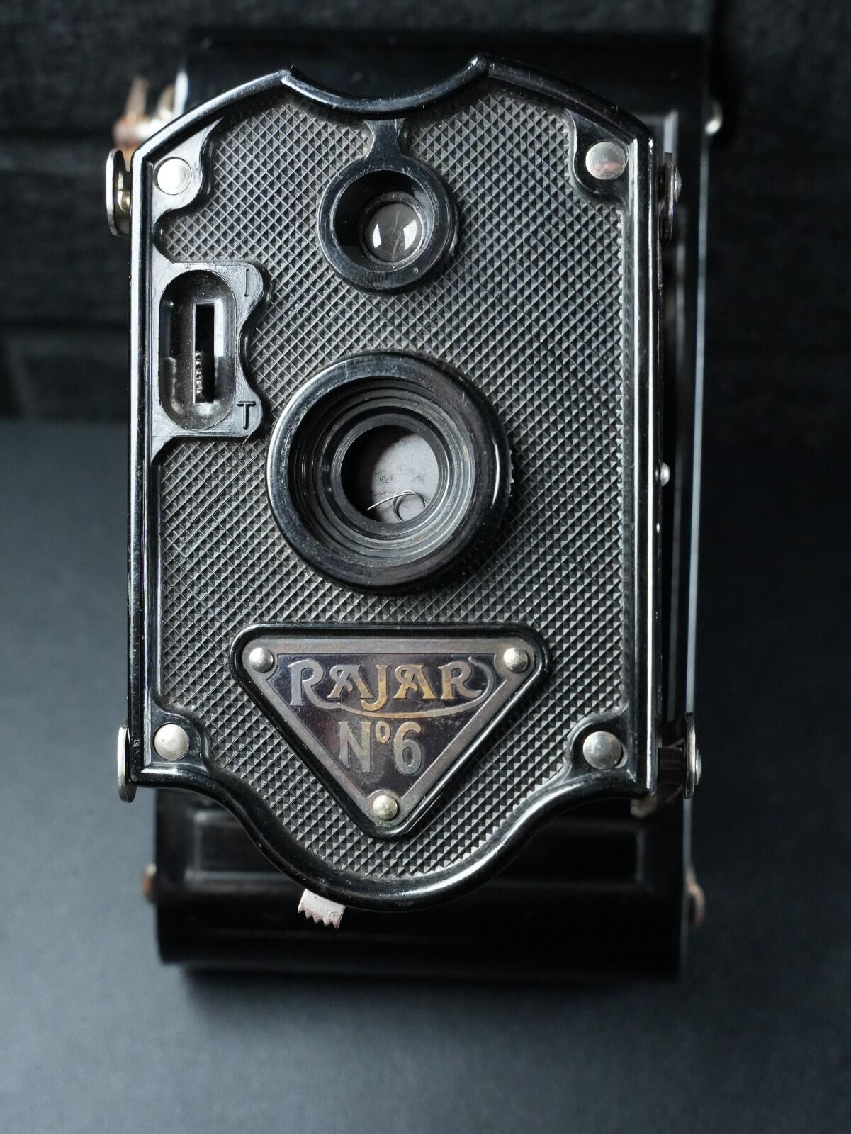 Rajar No6 Vintage 1920's Folding Bellows 120 Film Camera - Tested & Working Z551