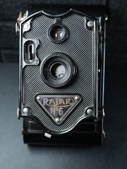 Rajar No6 Vintage 1920's Folding Bellows 120 Film Camera - Tested & Working Z551