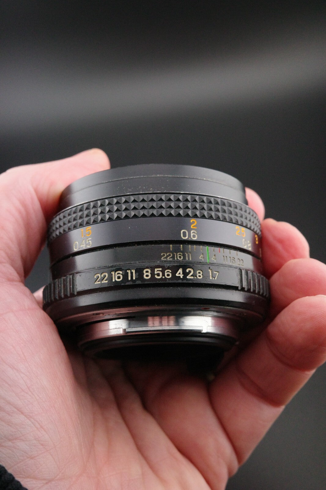 Cimko MT Series 50mm f1.7 MC Lens Pentax K PK Mount Tested Clean Japan