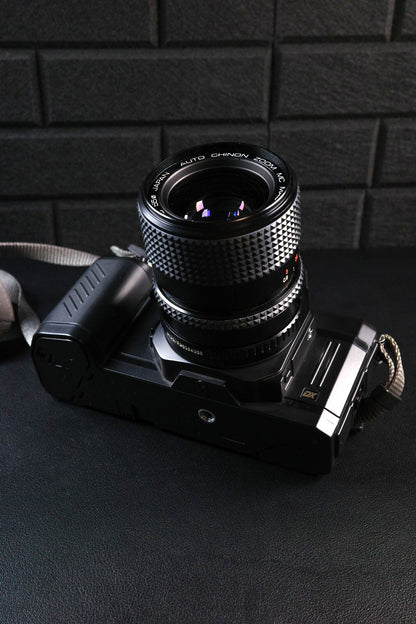 Vintage Chinon CP-7m 35mm Film SLR Camera + 35-70mm Lens - Faulty (Read Details)