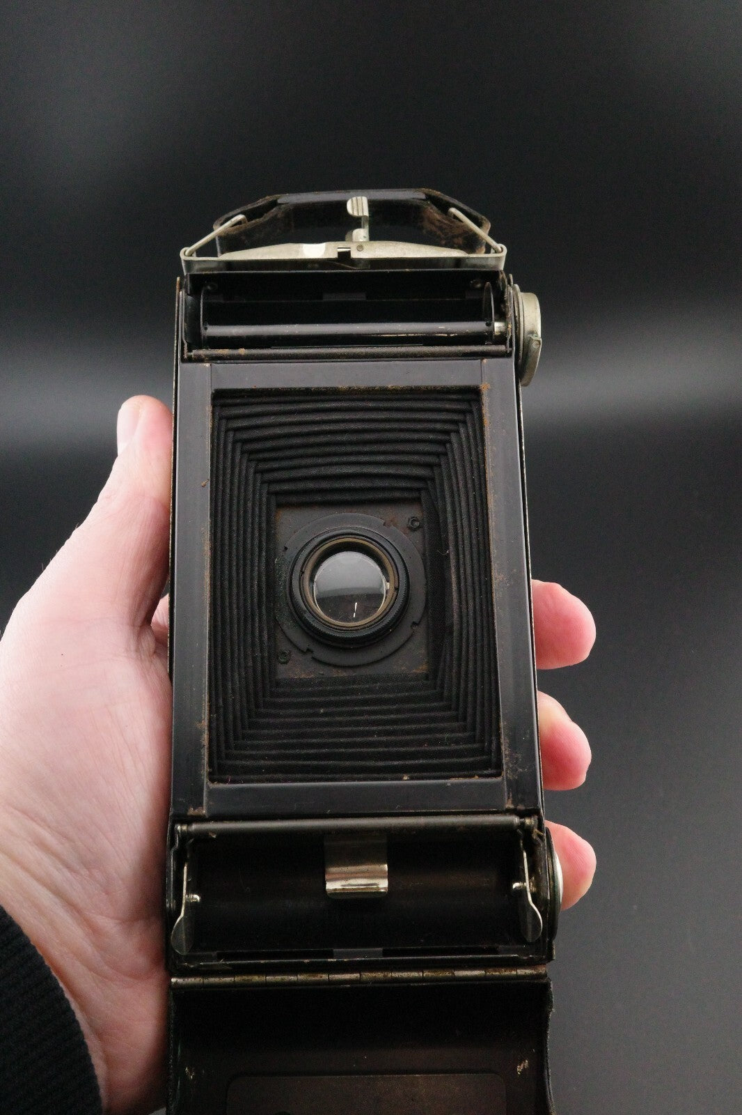 Kodak Six-20 Junior Vintage 1930's 620 Folding Camera - Tested & Working VGC