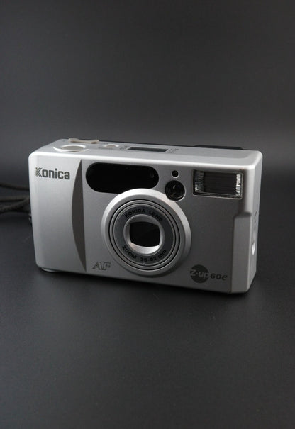 Konica Z Up 60e 35mm Film Point and Shoot Camera - Tested & Working