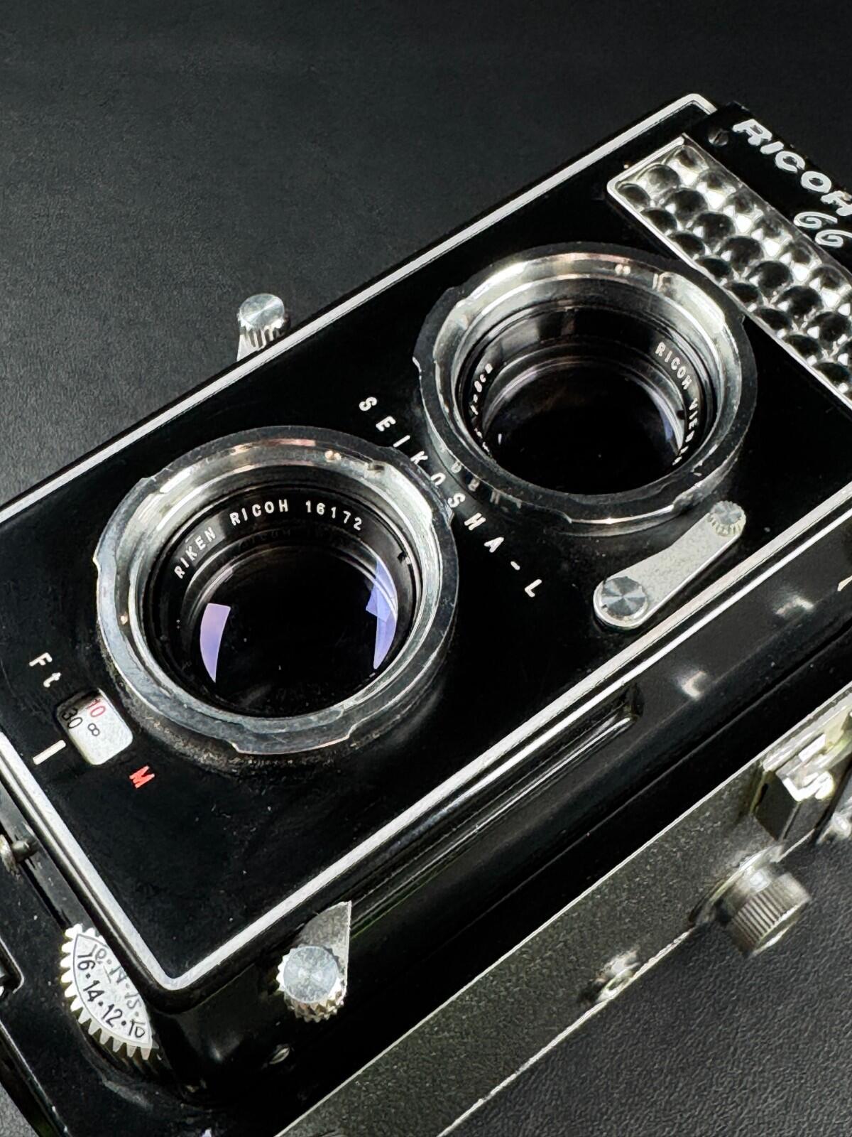Ricoh Auto 66 TLR 120 Film Camera & Case - Fully Working - Stunning Condition