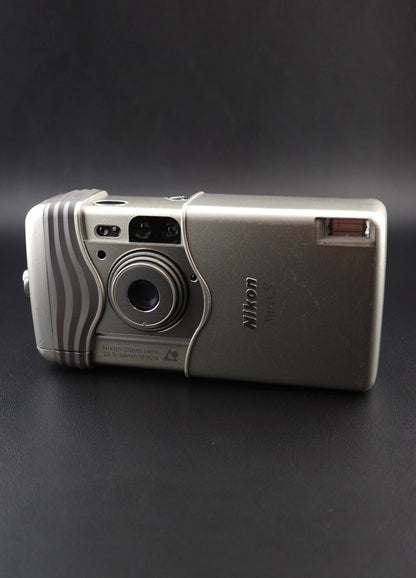 Nikon Nuvis S Vintage 1990's APS Film Point and Shoot Camera - Tested & Working