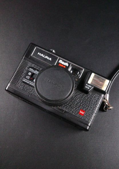 Halina Flash 350 Vintage 1990's 35mm Film Camera - Film Tested & Working